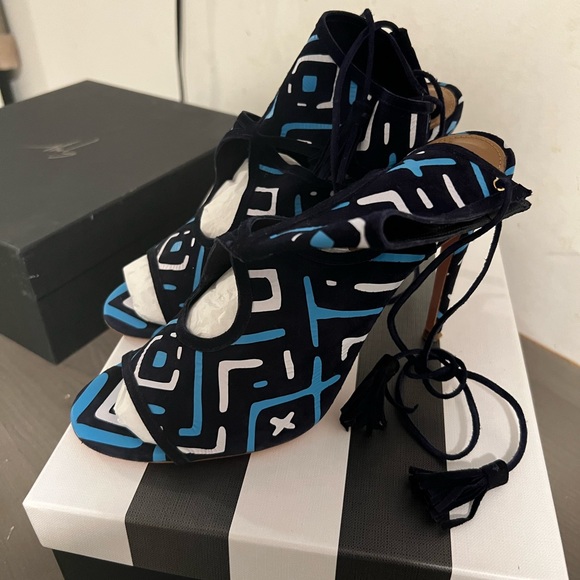 aquazzura sexy thing tribal tassel main image 1